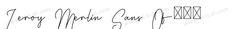 Leroy Merlin Sans Of字体转换